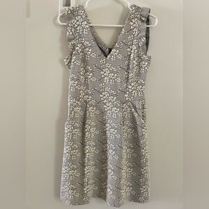 Tabitha Navy and White Floral Mini Dress